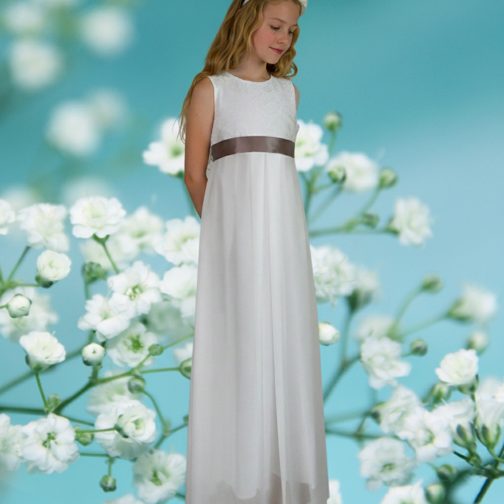 das zauberhafte Erstkommunionkleid aus Bayern ein Klassiker bei den Modellen