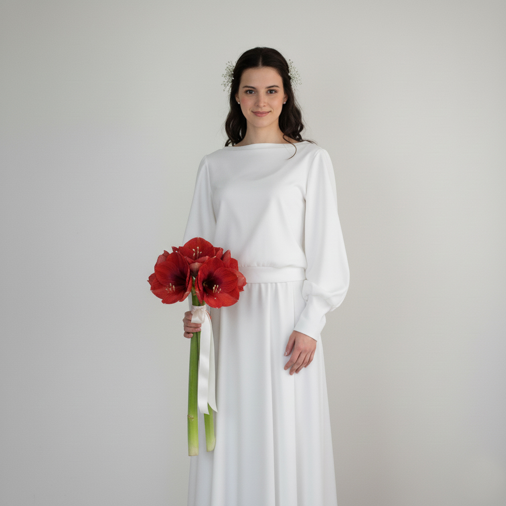 veganer Bio Braut Pullover aus München