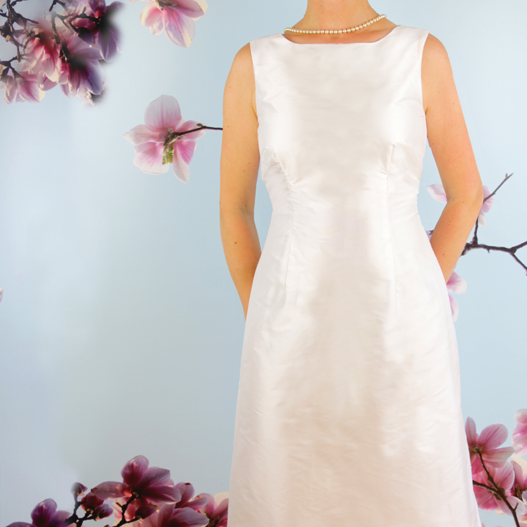 Standesamtkleid aus dem Münchener Brautmodeatelier