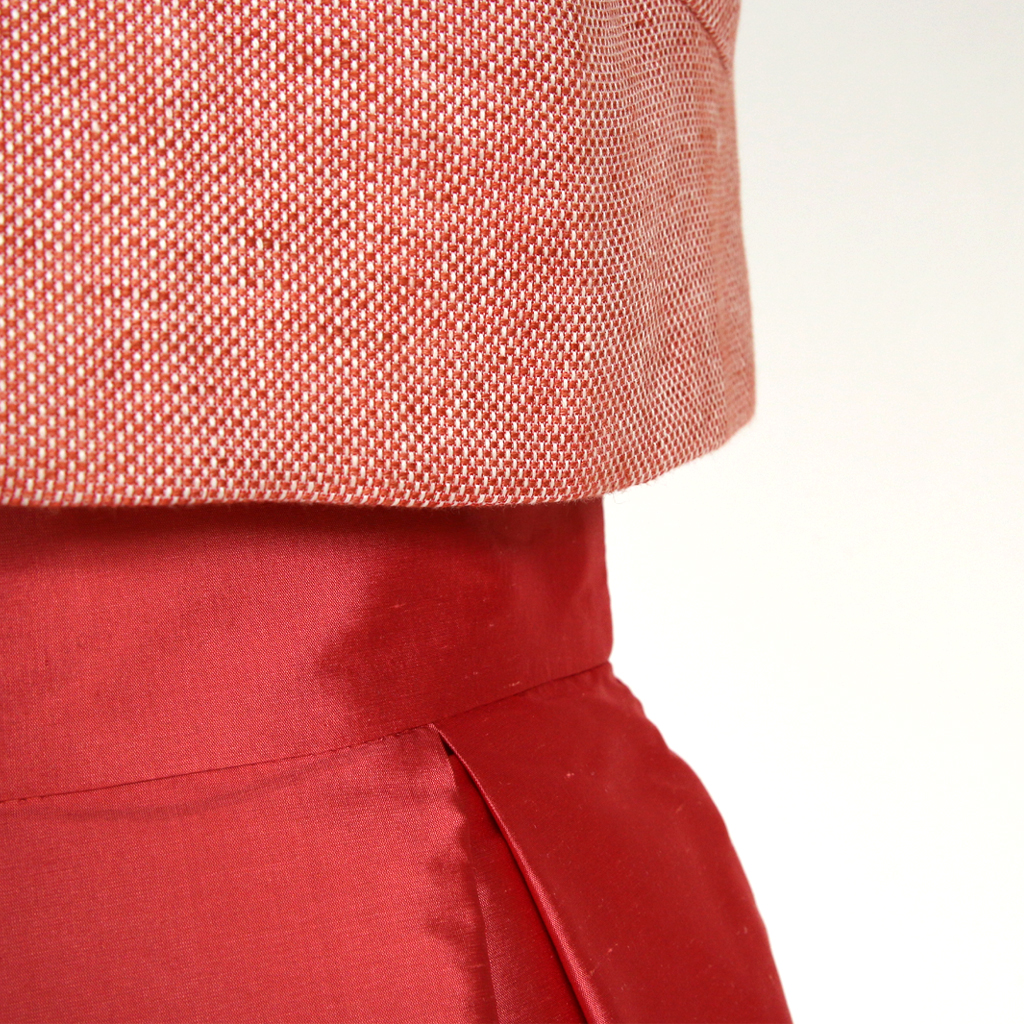 farbiges Brautkleid für die Berghochzeit